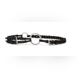 Lauren Tri-Strap O-Ring Braided Leather Belt